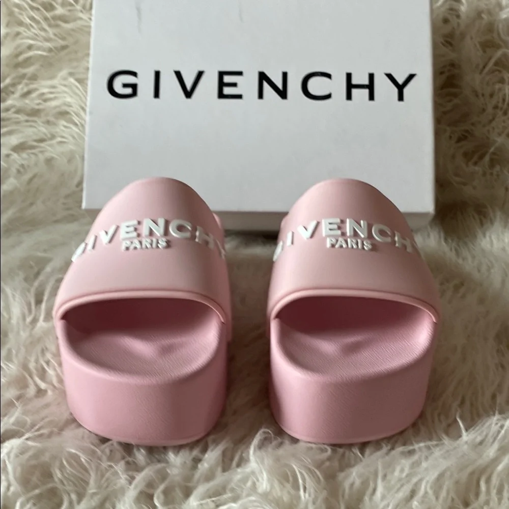 Givenchy Slide Sandals Blossom Pink, Size 40 (approx US 10), NWT - Picture 4 of 10